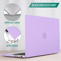 Suitable for  MacBook Pro 14 Max Inch Case 2023 2022 2021 M2 A2779 M1 A2442 Hardshell Case Keyboard Cover Purple thumbnail