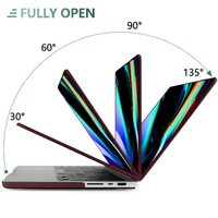 Suitable for  MacBook Pro 16 inch Case 2023 2022 2021 M2 A2780 A2485 M1 Pro/Max Hard Shell Case Keyboard Cover Wine Red thumbnail