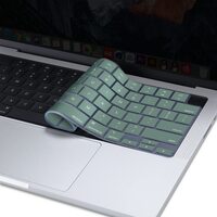 Keyboard Cover Skin For MacBook Air Pro 13 13.6 14 15.3 16 A2442 A2779 A2485 A2780 A2681 A2941 M1 M2 2021 to 2023 Dgreen thumbnail