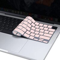 Keyboard Cover Skin For MacBook Air Pro 13 13.6 14 15.3 16 A2442 A2779 A2485 A2780 A2681 A2941 M1 M2 2021 to 2023 Pink thumbnail