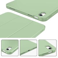 iPad 10th Case 10.9 Inch 2022 with Pencil Holder, Smart iPad Case with Soft TPU Auto Wake Sleep Green thumbnail