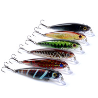 6x Popper Poppers 8.6cm Fishing Lure Lures Surface Tackle Fresh Saltwater thumbnail