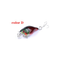 6x 4.3cm Popper Crank Bait Fishing Lure Lures Surface Tackle Saltwater thumbnail