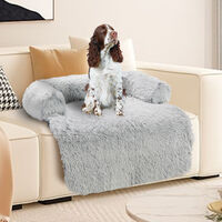 Kids Pet Sofa Bed Dog Cat Calming Waterproof Sofa Cover Protector Slipcovers S thumbnail