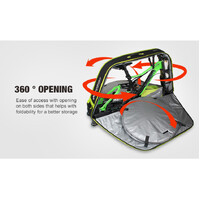 NOOYAH Bike BLUE Travel Case Bike Bag Shell EVA Tough material MTB Mountain Bike Road Bike TT 700c Gravel Bike Ebike 29er etc - BK007S thumbnail