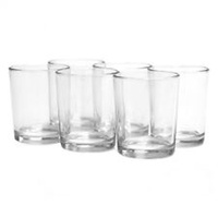 20 Pack Tealight Glass Votive Candle Holders Bulk Set Festival Decor Wedding Propose Parties Holiday and Home Decor thumbnail