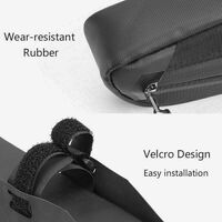 Bike Top or Under Tube Bag Reflective Material Road MTB Mountain Commuter Hybrid Ebike Tourer Scooter Escooter Bag BLACK Rockbros thumbnail