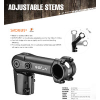 Satori UP2 Plus Ebike Height Adjustable Stem MTB Mountain Cable Hide thumbnail