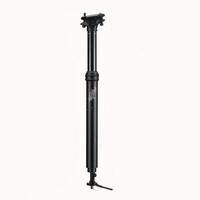 ZOOM MTB Adjustable seatpost Internal Cable 30.9 Diameter 125mm Travel Adjustable Height via Thumb Remote Lever - thumbnail