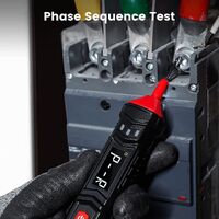 KAIWEETS ST120 Smart Pen Multimeter Digital DC AC Voltage Phase Sequence Tester thumbnail