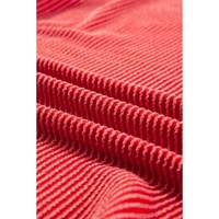 Racing Red Corded MERRY Graphic Long Sleeve Top and Shorts Set - L thumbnail