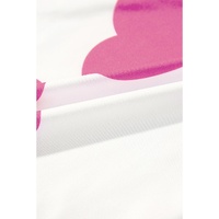 Pink Ruffled Tank Top And Heart Print Pants Lounge Set - M thumbnail