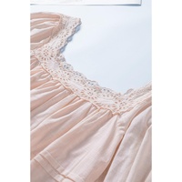 Azura Exchange Puff Sleeve Eyelet Babydoll Blouse - S thumbnail