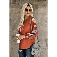 Azura Exchange Eyelet Thermal Knit Top - XL thumbnail