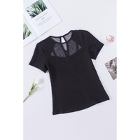 Azura Exchange Mesh Knit Short Sleeve T-shirt - S thumbnail