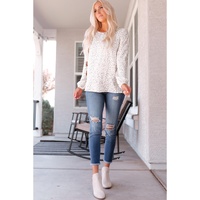 Azura Exchange Luxury Long Sleeve Blouse - M thumbnail