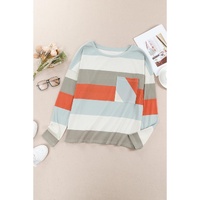 Azura Exchange Ribbed Knit Top with Pocket - XL thumbnail