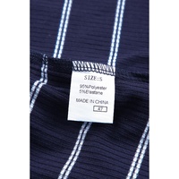 Azura Exchange Color Block Cuffs Rib Knit Striped Pullover - M thumbnail