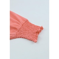 Azura Exchange Shift Top with Smocked Wrist - S thumbnail