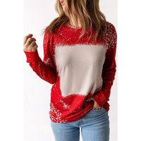 Azura Exchange Bleached Leopard Spot Pullover - L thumbnail