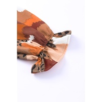 Azura Exchange Printed Long Sleeve Blouse - M thumbnail