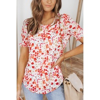 Azura Exchange Ruffle Bubble Sleeve Blouse - M thumbnail