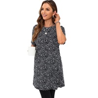 Azura Exchange Leopard Print Tunic Top - XL thumbnail