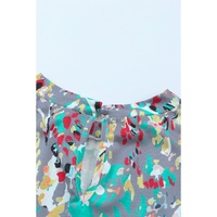 Azura Exchange Ruffle Sleeve Babydoll Top - M thumbnail