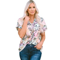 Azura Exchange Notch V Neck Blouse - S thumbnail