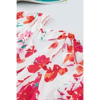 Azura Exchange Embroidered Square Neck Blouse - L thumbnail