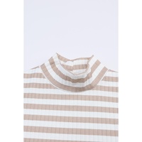 Azura Exchange Striped Print Knit Long Sleeve Tee - M thumbnail