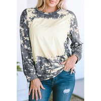 Azura Exchange Vintage Bleached Tie Dye Long Sleeve Top - XL thumbnail