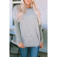 Azura Exchange Patchwork Long Sleeve Top - S thumbnail