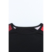 Azura Exchange Plaid & Leopard Print Off Shoulder Top - L thumbnail