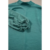 Skobeloff Swiss Dot Balloon Sleeve Loose Blouse - L thumbnail