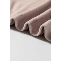 Khaki Colorblock Long Sleeve Crew Neck Top - L thumbnail