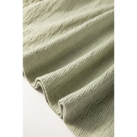 Laurel Green Textured Round Neck Half Sleeve Blouse - 2XL thumbnail