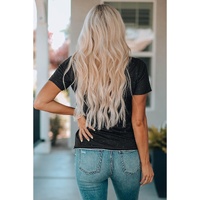 Azura Exchange Tie-dyed Round Neck Short Sleeve T-shirt - S thumbnail