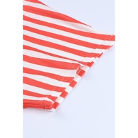 Azura Exchange Stars and Stripes V Neck Tee - S thumbnail