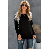 Azura Exchange Leopard Snakeskin Print Long Sleeve Top - L thumbnail