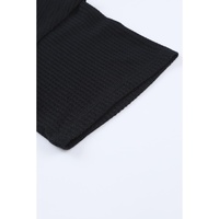 Azura Exchange Waffle Knit Loose Top - M thumbnail