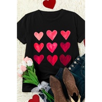 Azura Exchange Heart Graphic Tee for Valentines Day - 2XL thumbnail