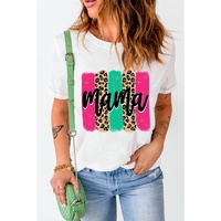 Azura Exchange Leopard Brush Stroke Graphic Print T-Shirt - M thumbnail