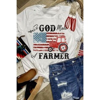 Azura Exchange Graphic Tee with a Farmer-inspired Design - S thumbnail