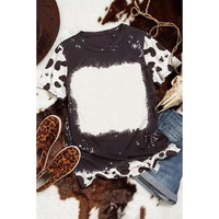 Azura Exchange Tie Dye Bleached Crew Neck T-Shirt - M thumbnail