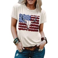 Azura Exchange American Flag Graphic Tee - L thumbnail