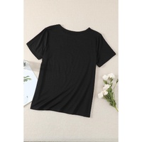 Azura Exchange Mixed Cotton Crew Neck T-Shirt with Holes - L thumbnail