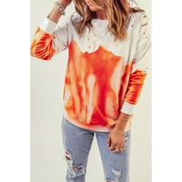 Azura Exchange Oversized Tie-dye Print Sweatshirt - L thumbnail