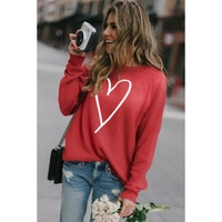 Azura Exchange Heart Graphic Sweatshirt - S thumbnail