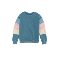 Azura Exchange Long Sleeve Colorblock Sweatshirt - 2XL thumbnail